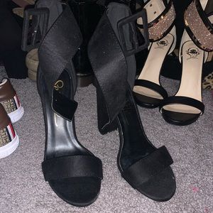 Black heels